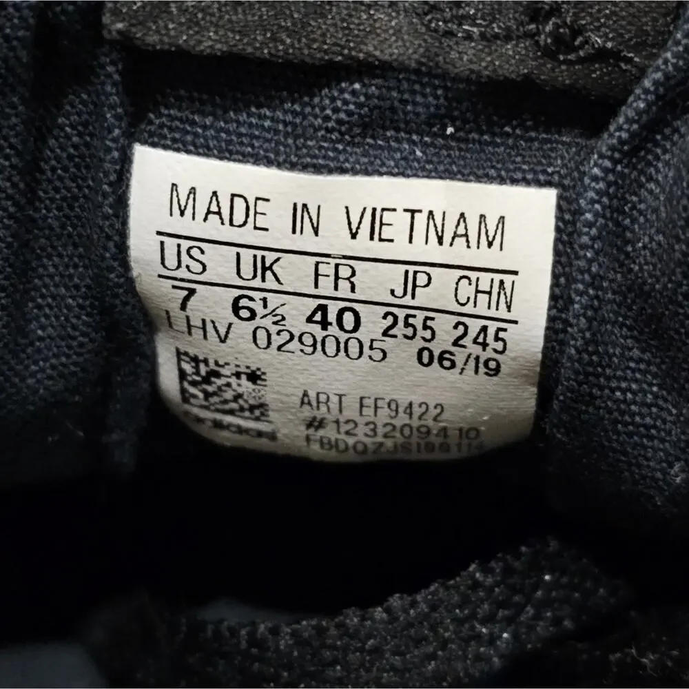 adidas black sneakers
